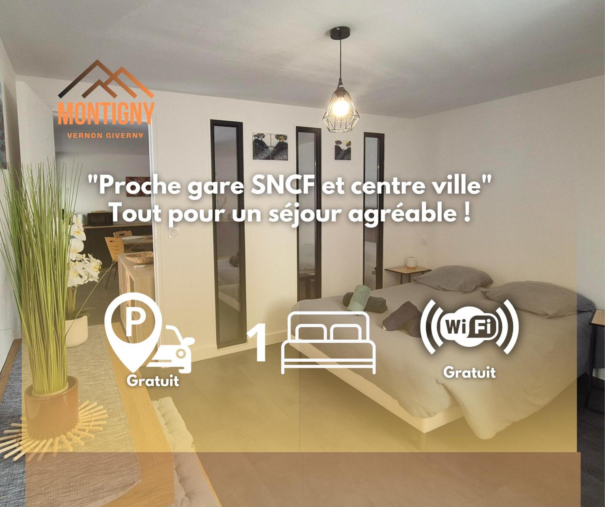 Le Montigny Lägenhet Vernon  Exteriör bild